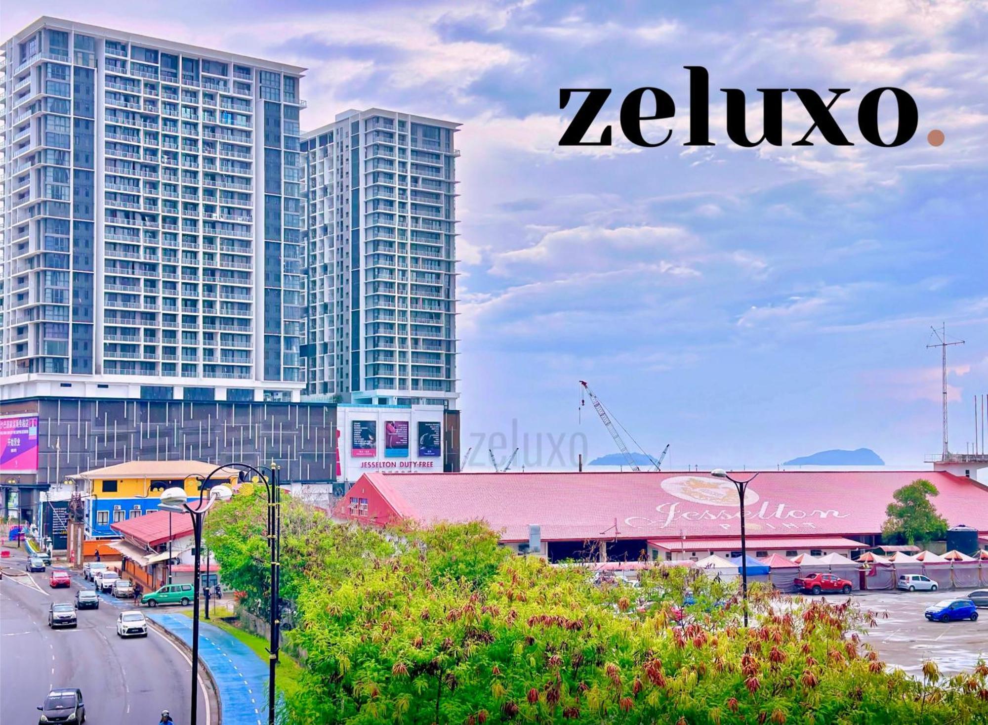 #6 Jesselton Quay City Pads Seaview By Zeluxo Kota Kinabalu Kültér fotó