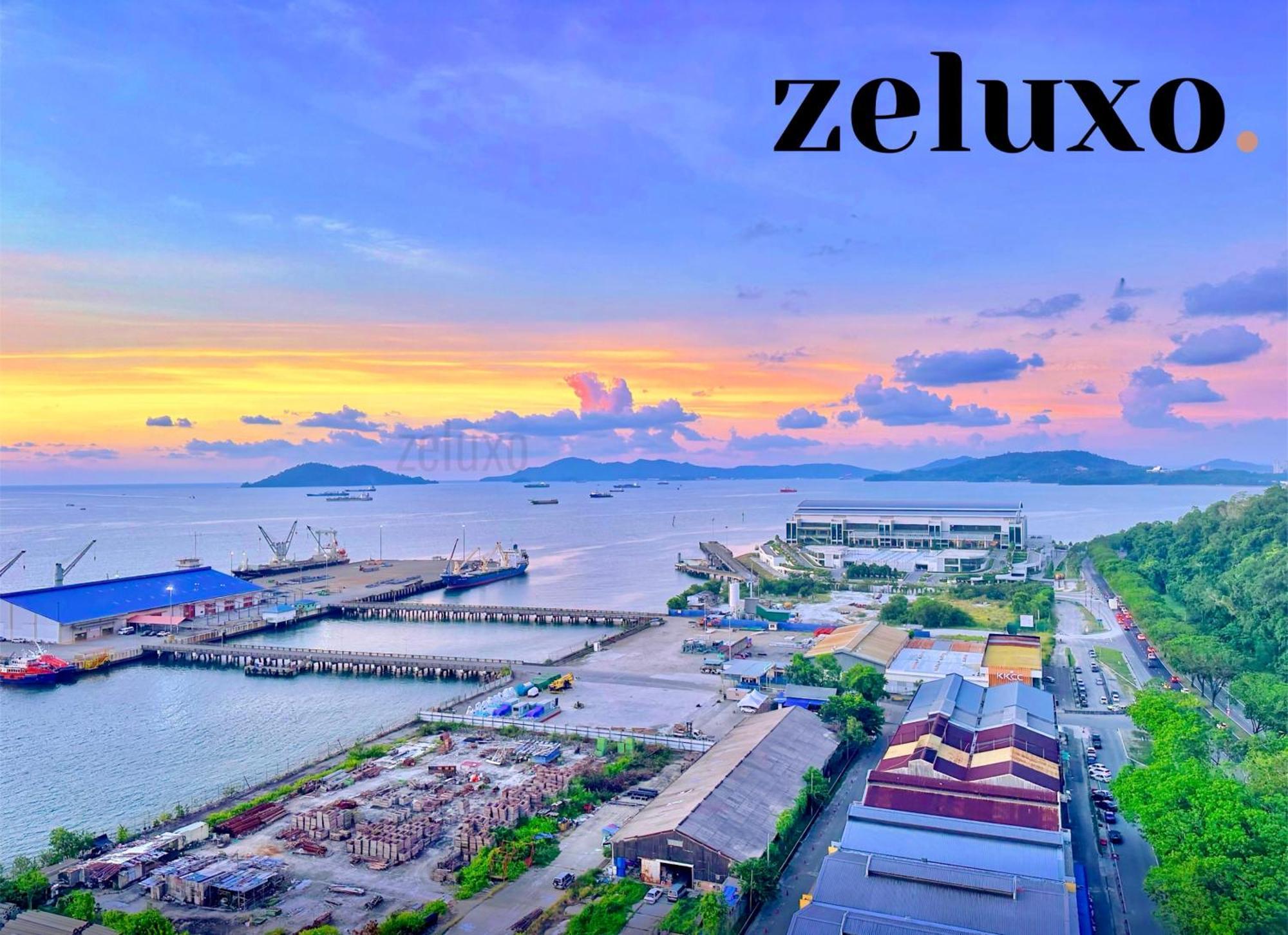 #6 Jesselton Quay City Pads Seaview By Zeluxo Kota Kinabalu Kültér fotó