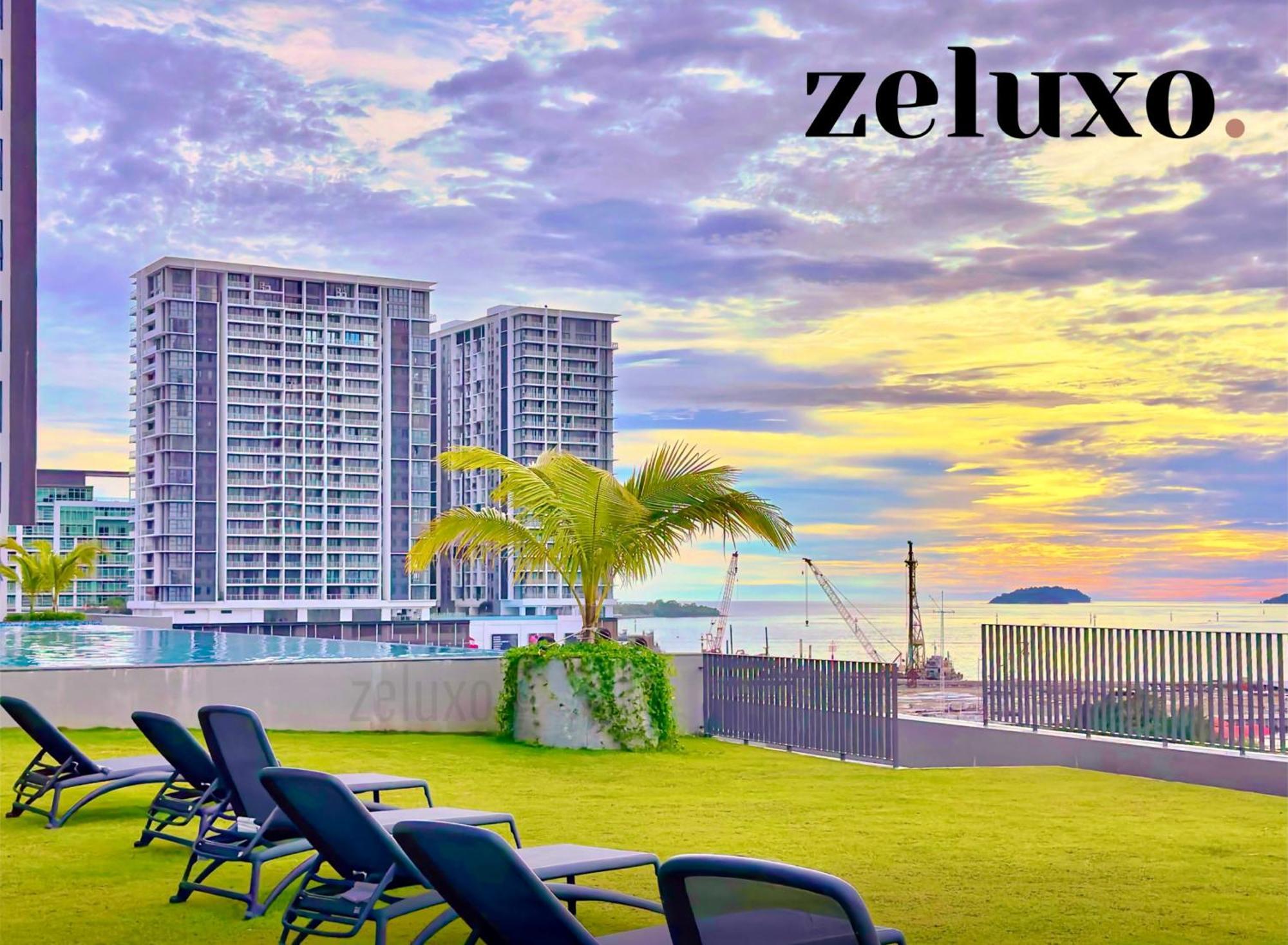 #6 Jesselton Quay City Pads Seaview By Zeluxo Kota Kinabalu Kültér fotó